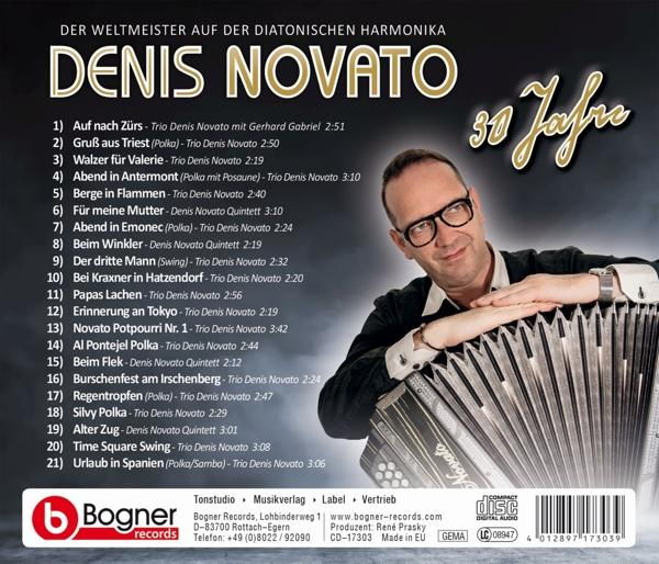 Jahre-Jubiläumsausgabe Denis Novato (CD) - 30 -