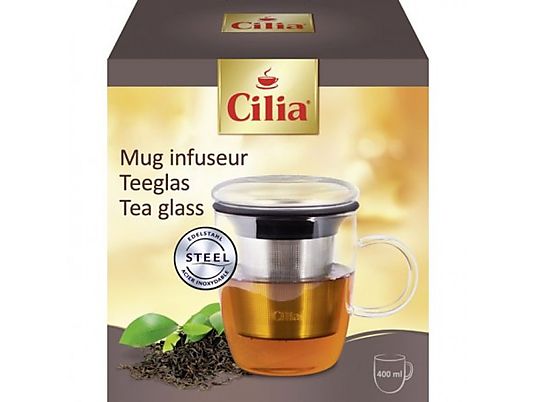 MELITTA Cilia Theeglas met filter