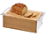 WMF Gourmet, 43x25cm, Bambus - Brotkasten (Braun/Silber)