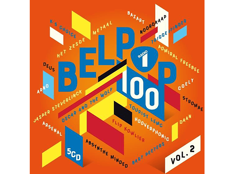 Verschillende Artiesten - Radio 1 - Belpop 100 Vol. 2 CD