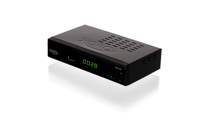 XORO HRK 7664 SMART Receiver (PVR-Funktion, DVB-C, Schwarz)