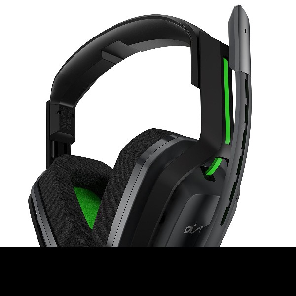Auriculares gaming - Astro A20 inalámbricos para Xbox One, Bluetooth, Gris y Verde