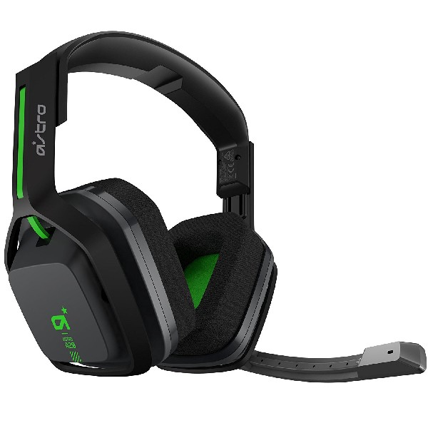 Auriculares gaming - Astro A20 inalámbricos para Xbox One, Bluetooth, Gris y Verde