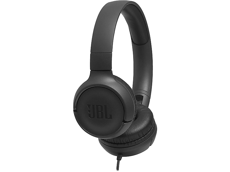 JBL T500 fejhallgató, fekete