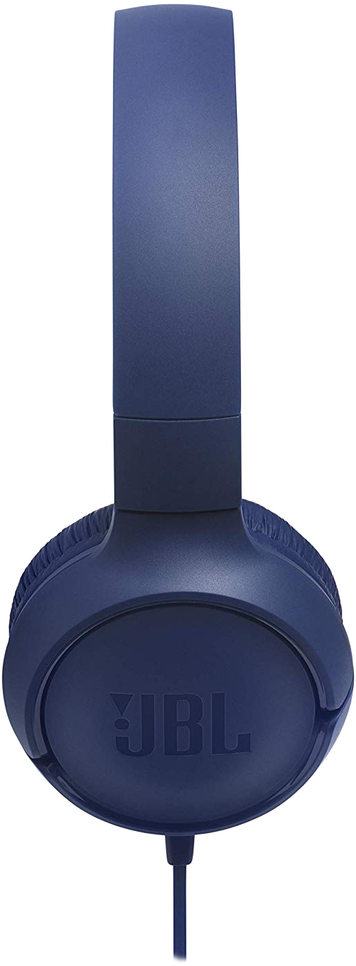 Kék JBL fejhallgató.