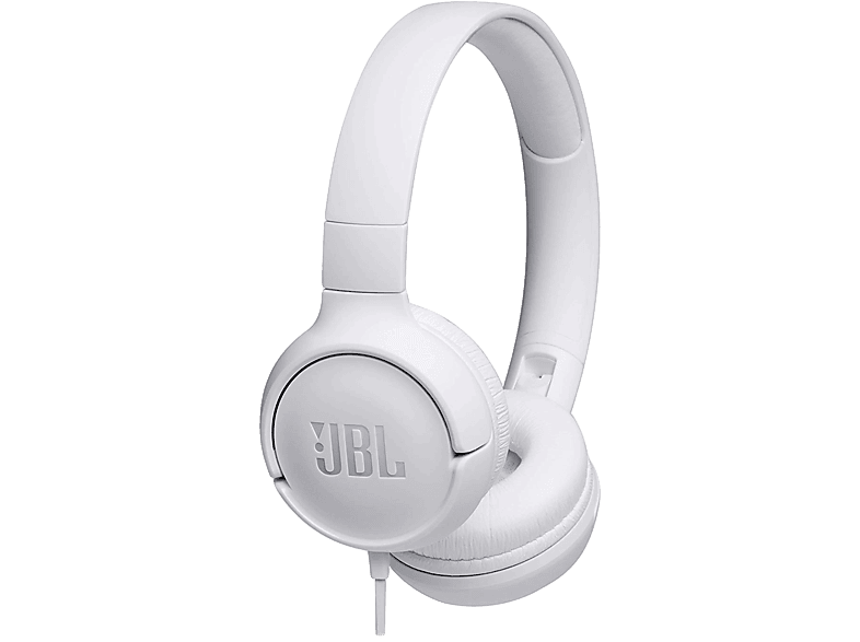 JBL T500 fejhallgató, fehér