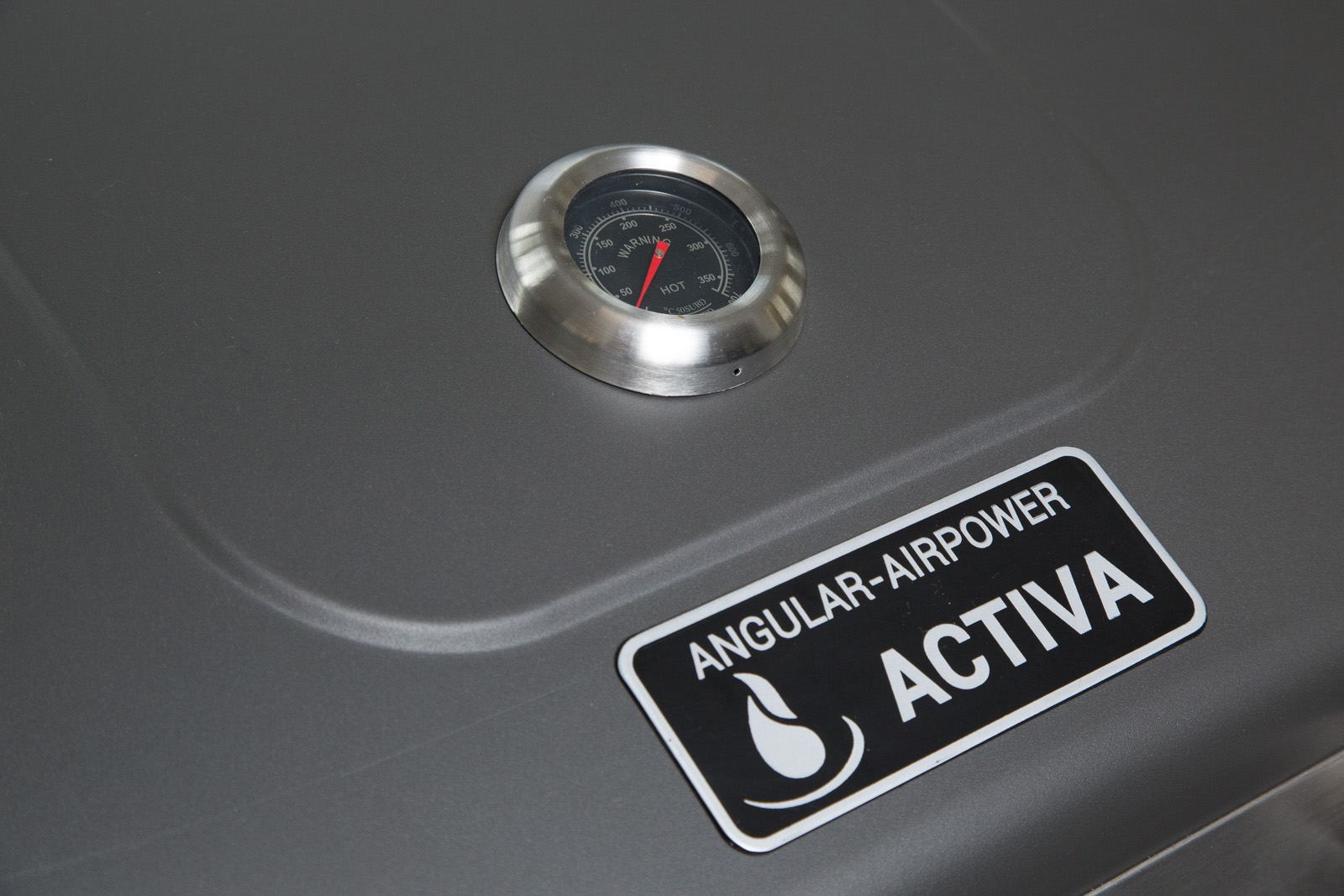 ACTIVA T-600 ANGULAR AIR-POWER Kohlegrill, Schwarz 