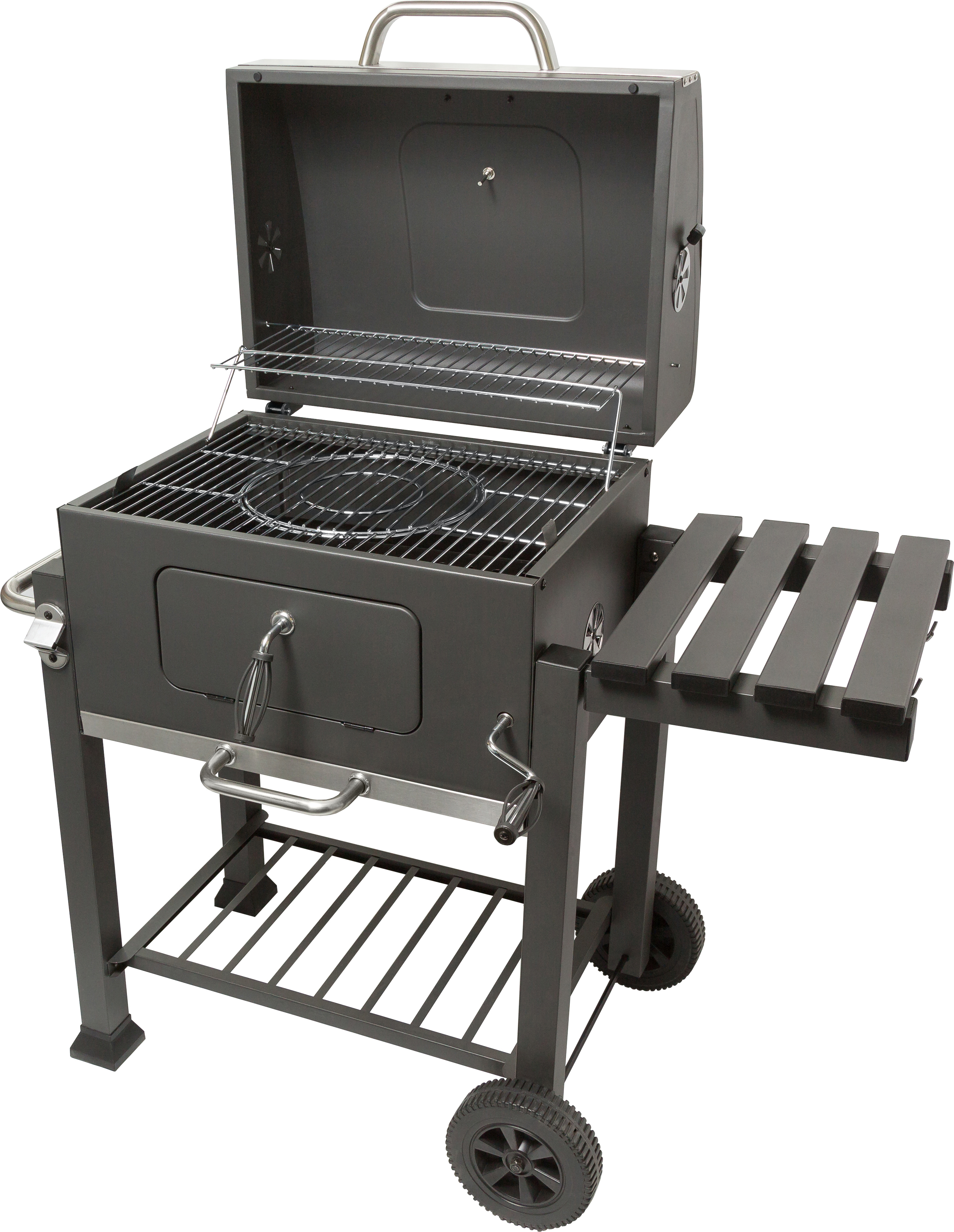 ACTIVA T-600 ANGULAR AIR-POWER Kohlegrill, Schwarz 