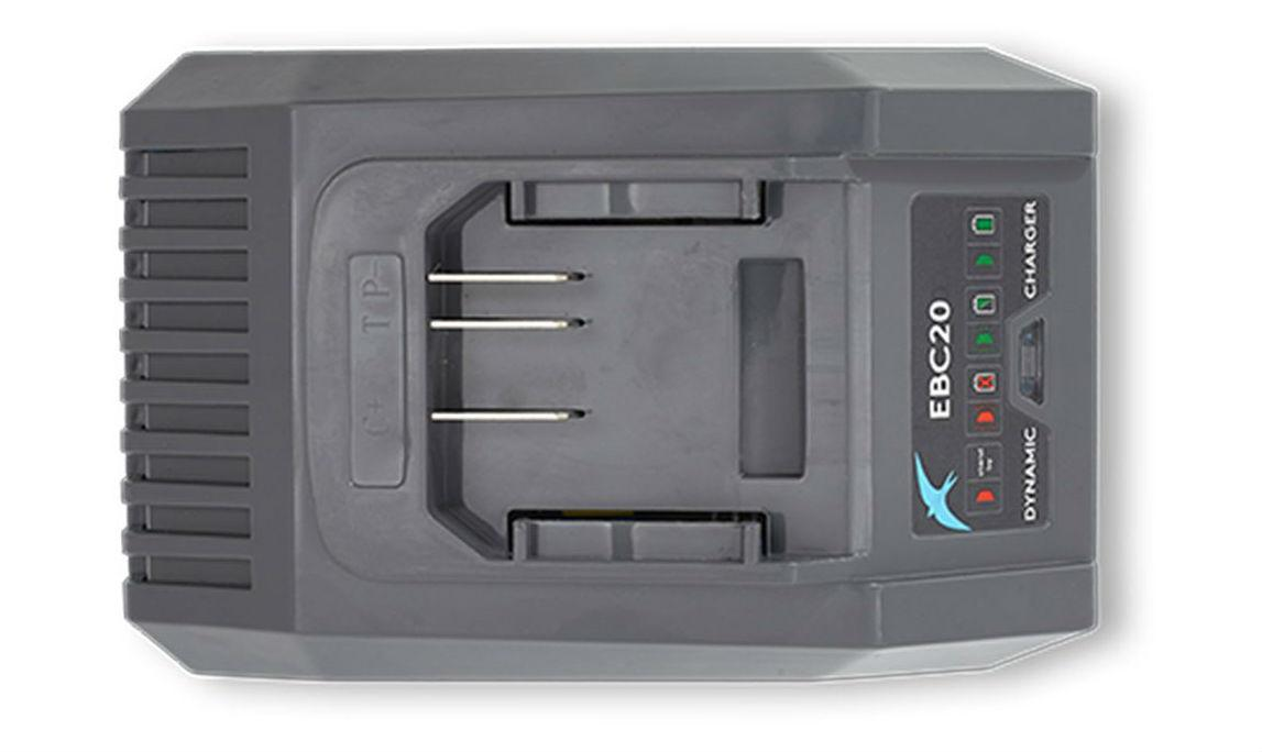 Cargador dinámico - Swift EBC20, 40V, Carga rápida, Protección baja tensión, Diseño compacto