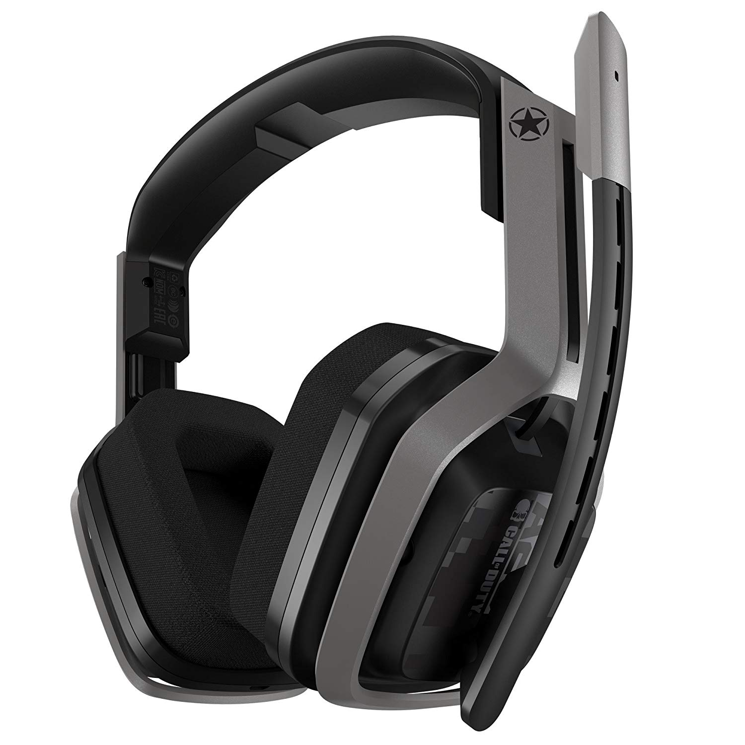 Auriculares gaming - Astro A20 inalámbricos para Xbox One, Call of Duty, Bluetooth, Gris