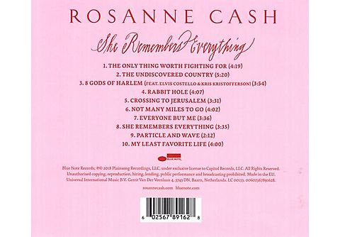 Rosanne Cash - SHE REMEMBERS EVERYTHING | CD