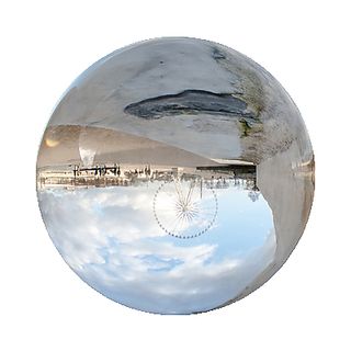 ROLLEI Lensball 110 mm - Vollglaskugel (Transparent)