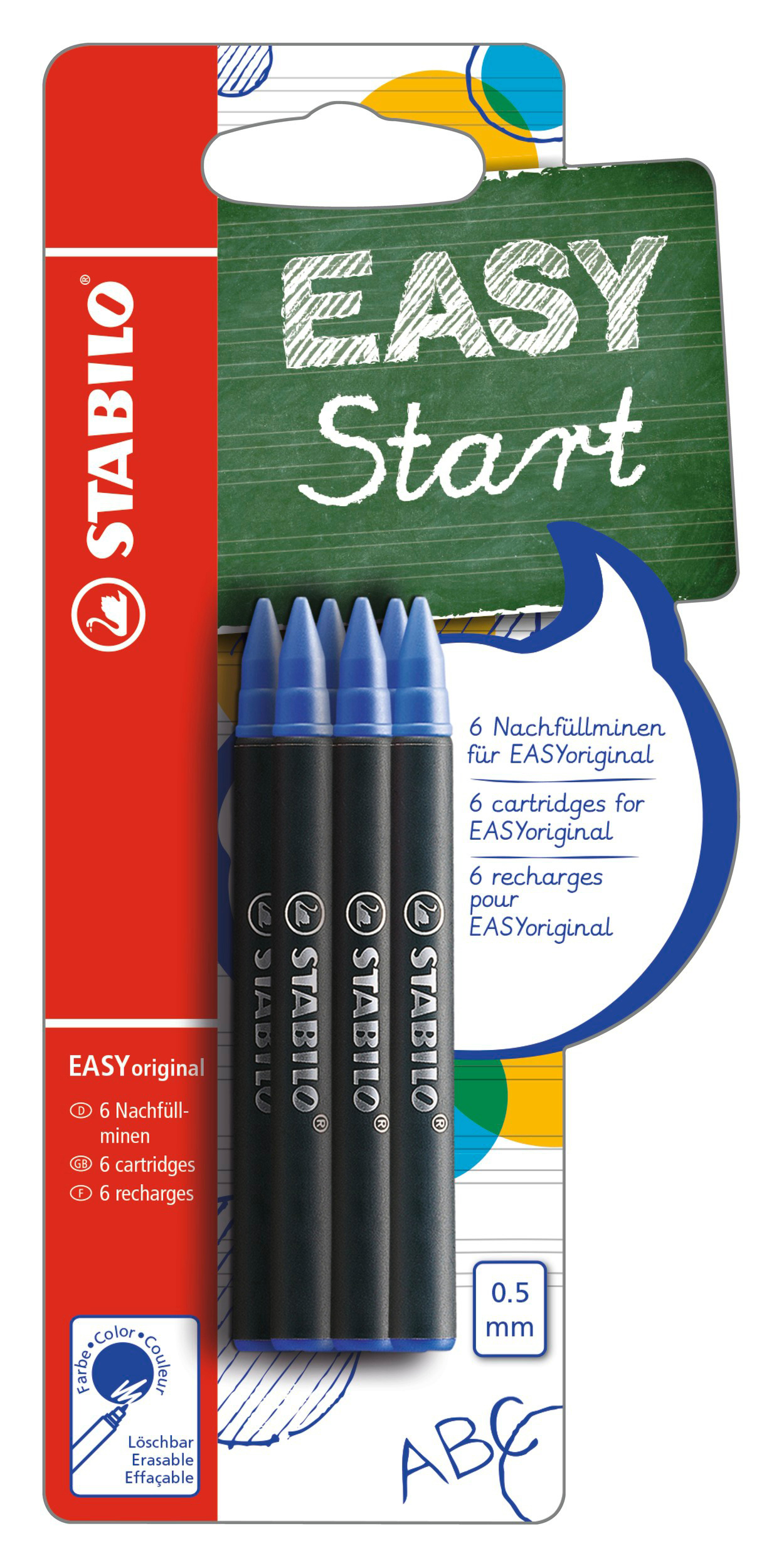 STABILO EASYoriginal Refill Patrone Mehfarbig