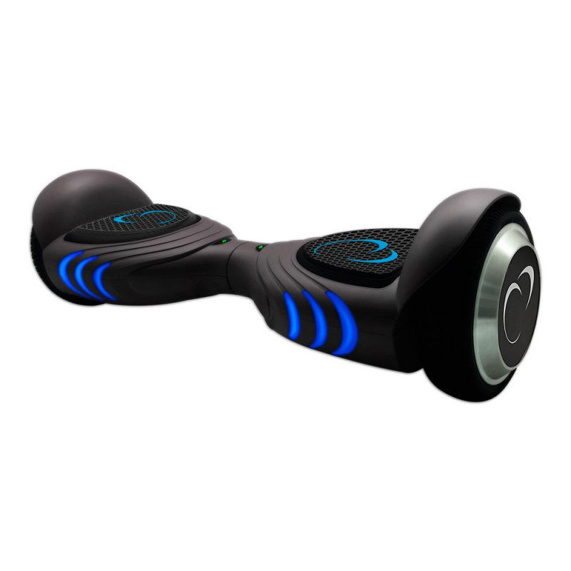 Hoverboard - SmartGyro X4, 2 x 250 W, 6.5'', 12 km/h, LED, Negro