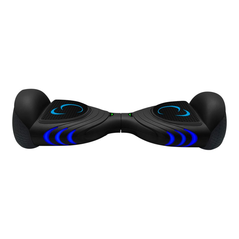 Hoverboard - SmartGyro X4, 2 x 250 W, 6.5'', 12 km/h, LED, Negro