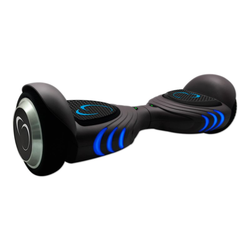 Hoverboard - SmartGyro X4, 2 x 250 W, 6.5'', 12 km/h, LED, Negro