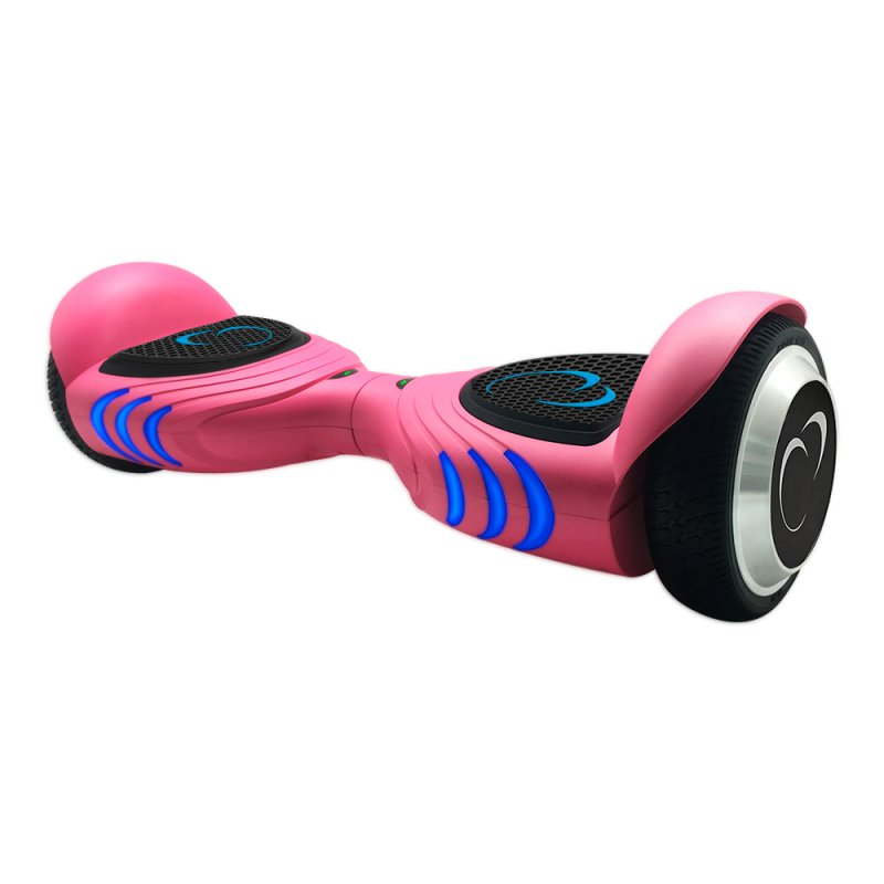 Hoverboard - SmartGyro X4, 2 x 250 W, 6.5'', 12 km/h, LED, Rosa