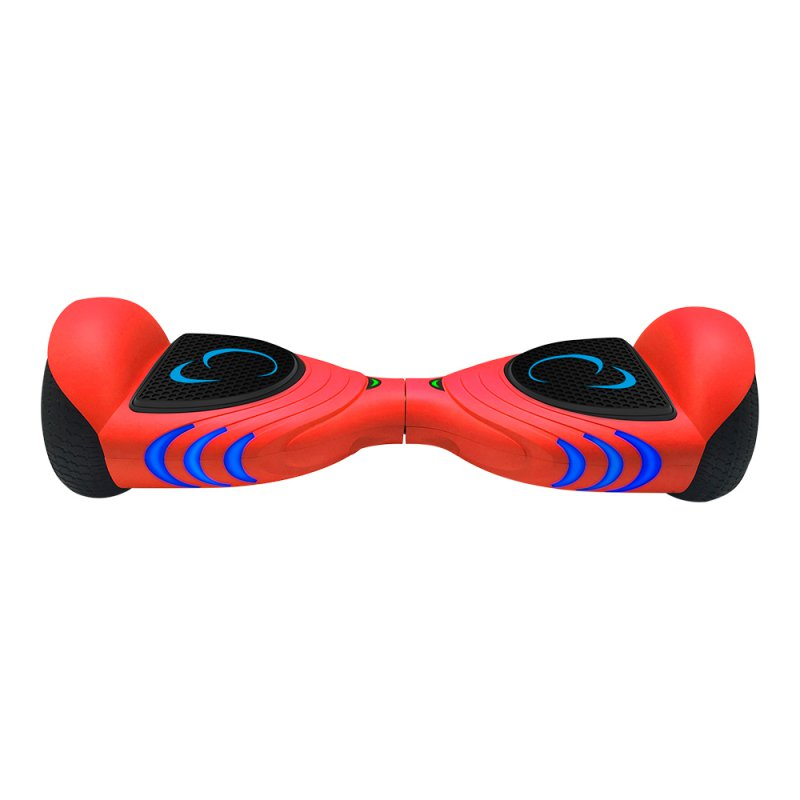 Hoverboard - SmartGyro X4, 2 x 250 W, 6.5'', 12 km/h, LED, Rojo