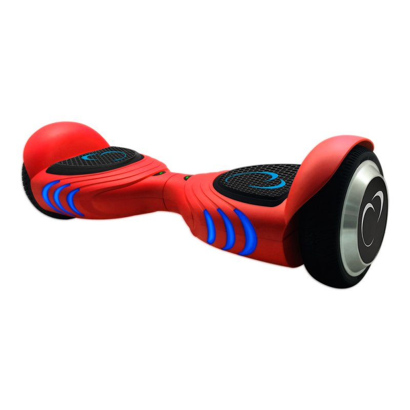 Hoverboard - SmartGyro X4, 2 x 250 W, 6.5'', 12 km/h, LED, Rojo
