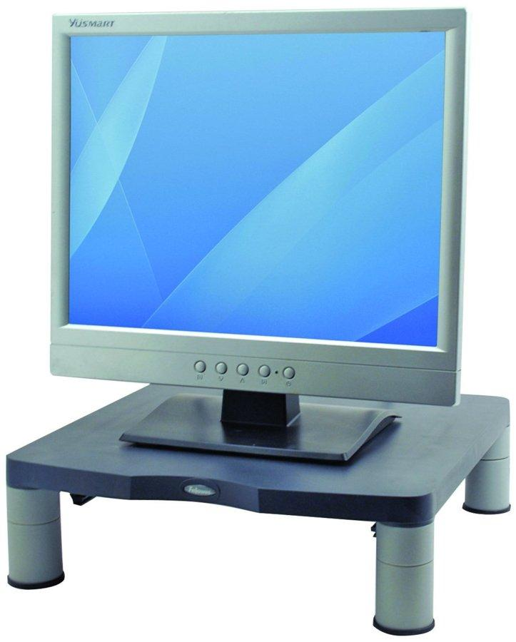 Soporte para monitor - Fellowes 9169301, hasta 27 kilos o 17 pulgadas, plástico