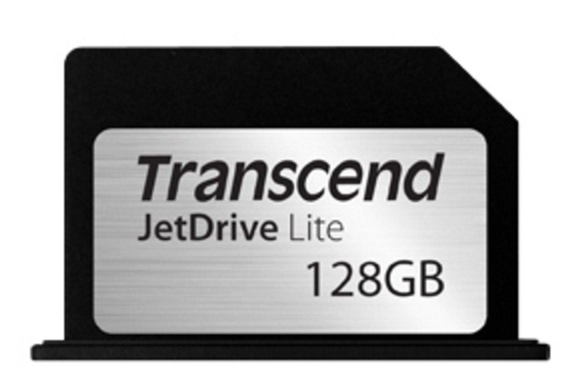 Tarjeta memoria 128GB - Transcend JetDrive Lite 330 para MacBook Pro