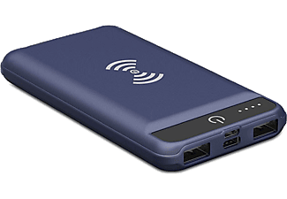S-LINK Swapp IP-G8W 8000mAh Kablosuz Taşınabilir Şarj Cihazı Mavi