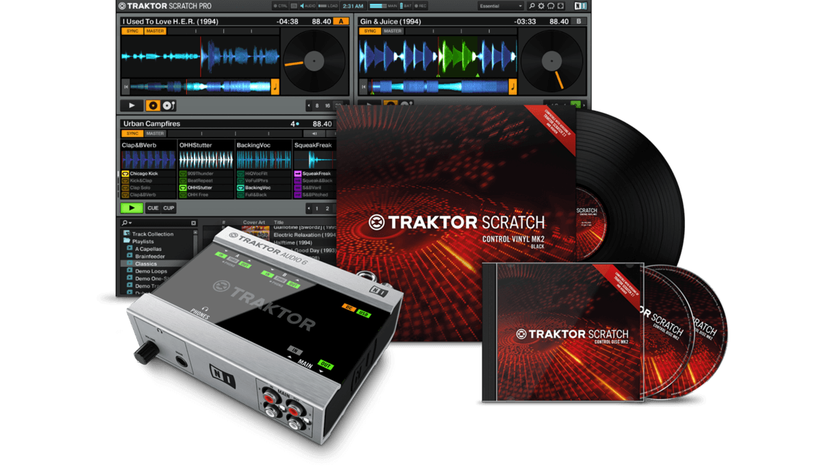 Sistema de vinilo digital | Native Instruments Traktor Scratch A6