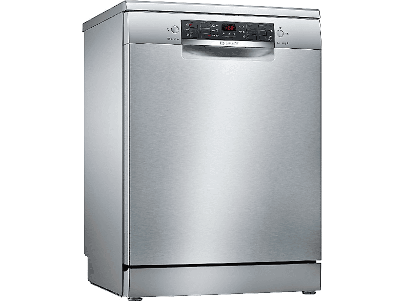Lavavajillas - Bosch Serie 4 SMS46KI01E, 13 servicios, 6 programas, 60 cm, 46 dB, Inox