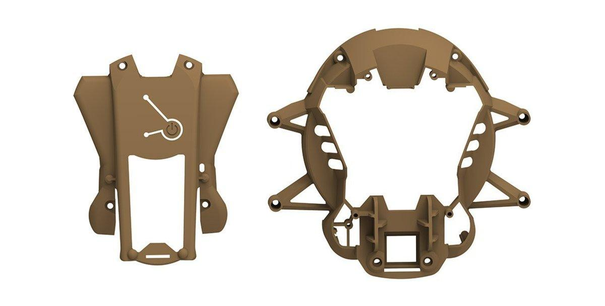 Carcasa superior para Jumping Sumo - Parrot, caqui