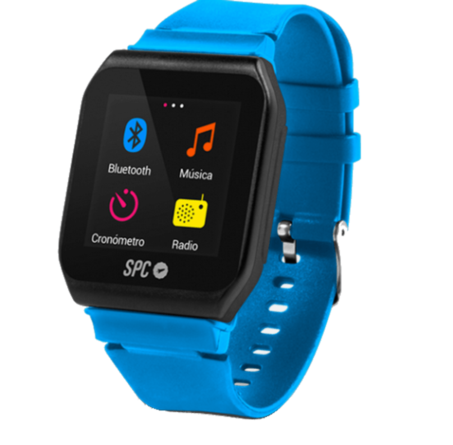 Reloj MP3 - SPC Internet 8564P Sport Watch, Pantalla táctil, Bluetooth