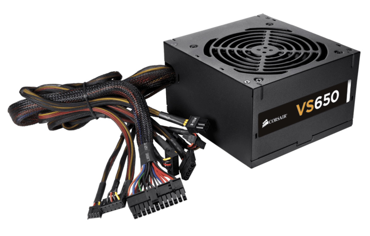 Fuente alimentación 650W - Corsair VS650, 80+ White