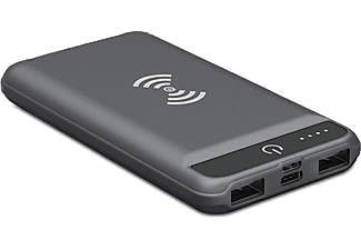S-LINK Swapp IP-G8W 8000mAh Kablosuz Taşınabilir Şarj Cihazı Gri