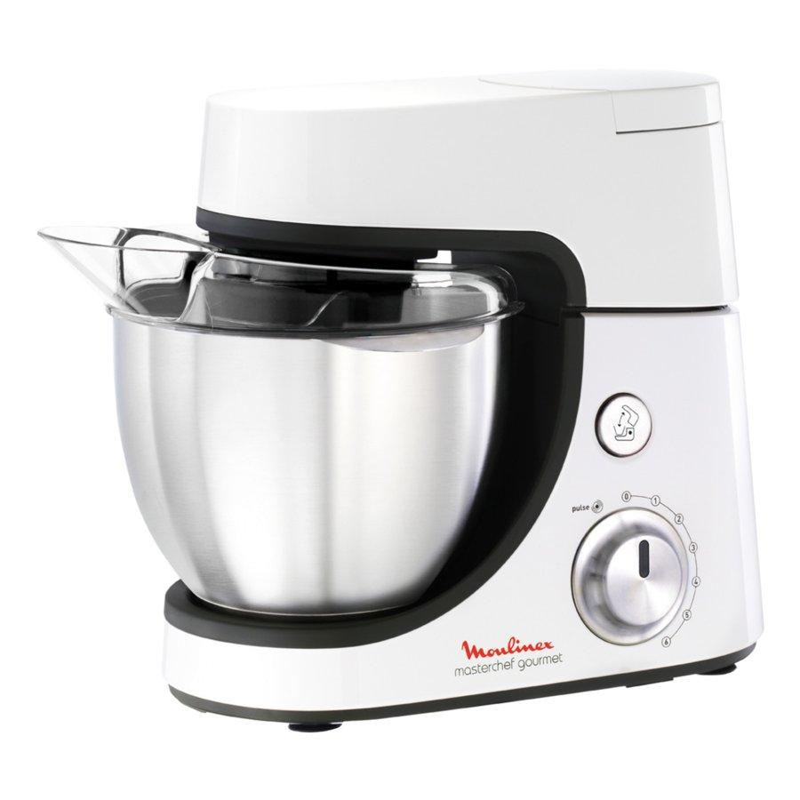 Procesador de alimentos - Moulinex QA 5081 MASTERCHEF GOURMET BL Potencia 900W, Capacidad de 4.6L,