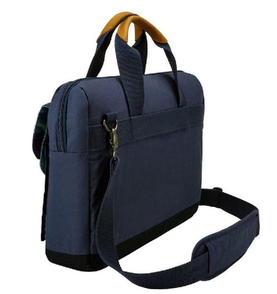 Maletín para portátil - Case-Logic LoDo, color azul, lona de algodón