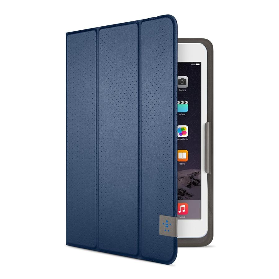 Funda - Belkin F7N323BTC02 Trifold, Para iPad Mini 4, Azul