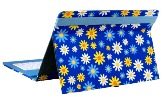 Funda Teclado USB - e-Vitta Daisies EVUN000801 10.1" Folio Multicolor funda para tablet