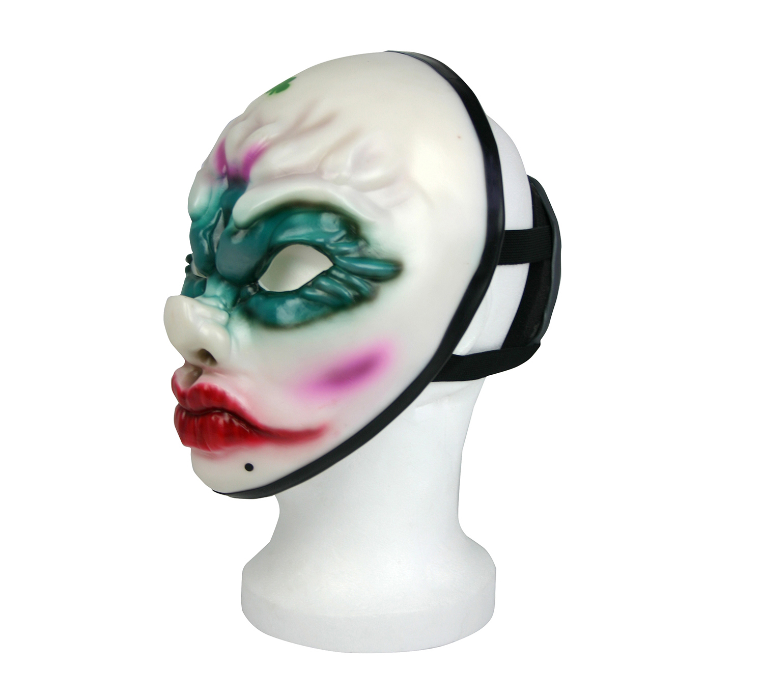 ENTERTAINMENT Maske Mask 2 Face GAYA Payday Clover