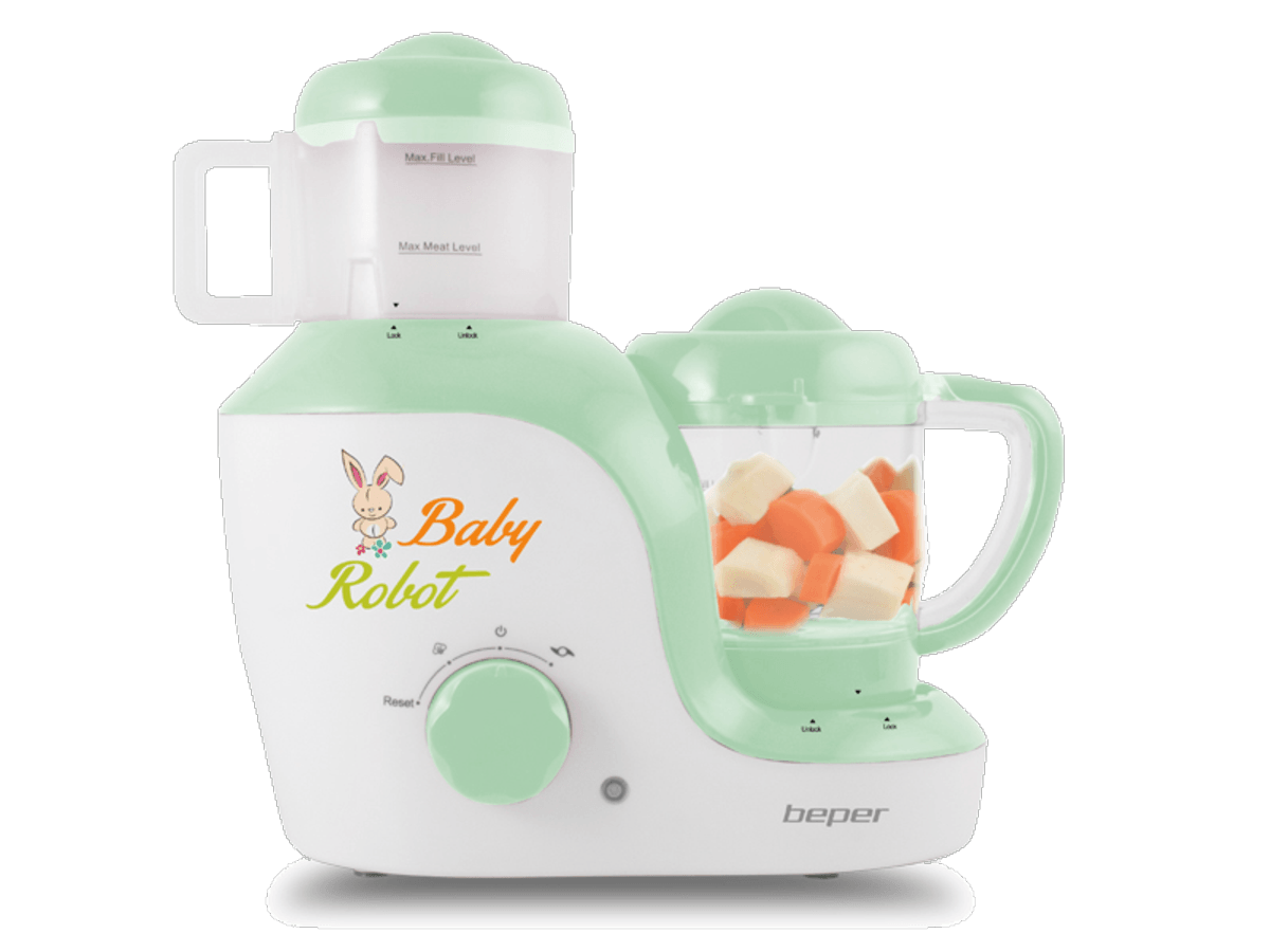 Robot de cocina | Beper 90.910 Baby Robot, 600+600ml, 350W | MediaMarkt