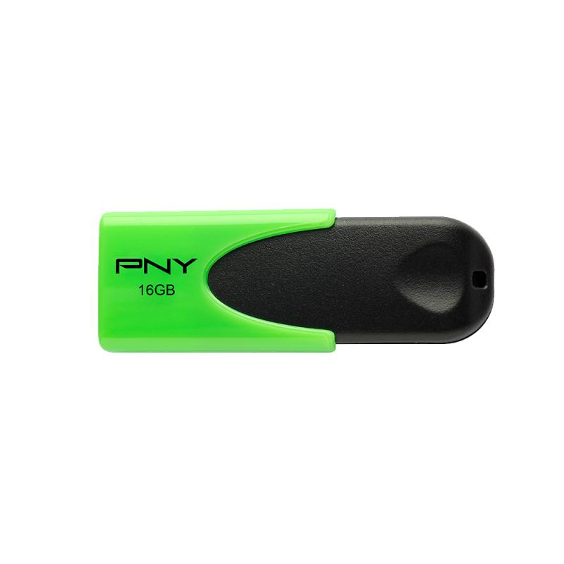 PNY N1 Attaché 16GB 16GB USB 2.0 Verde, Negro unidad flash USB