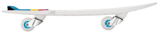 Waveboard - Razor RipSurf, Capacidad 100 kg, Polipropileno, Blanco