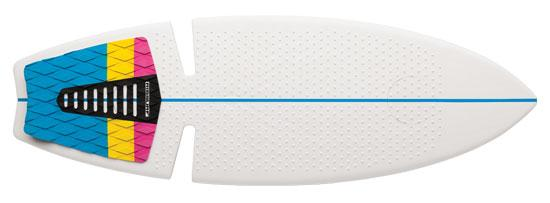 Waveboard - Razor RipSurf, Capacidad 100 kg, Polipropileno, Blanco