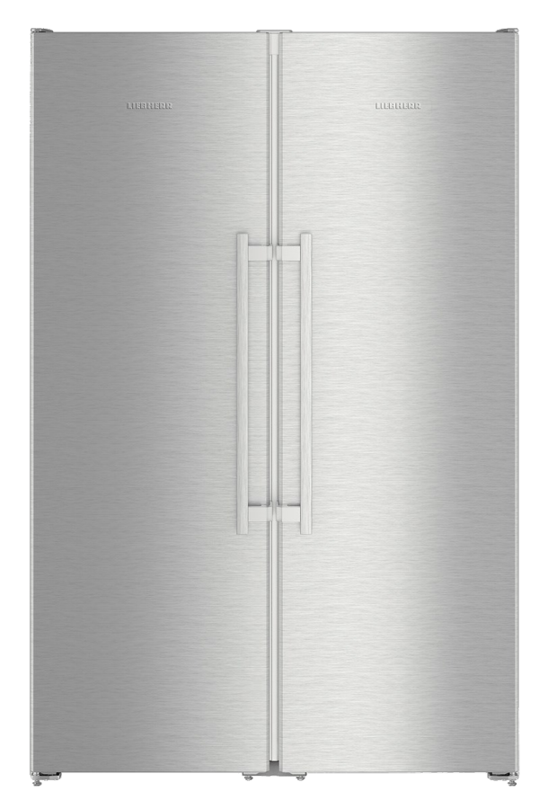 Frigorífico americano - Liebherr SBSef 7242, Capacidad total de 634 L, A++, Inox