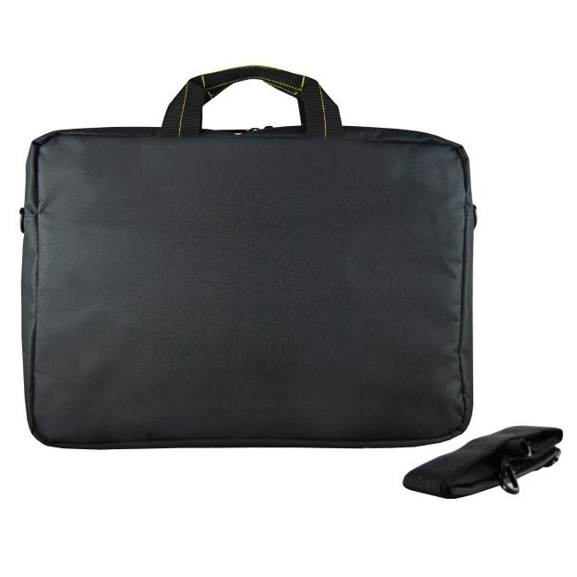 Tech air 17.3" Black Laptop Shoulder Bag 17.3" Maletín clásico Negro