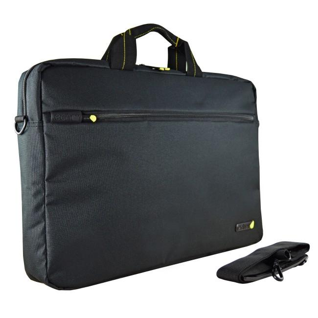 Tech air 17.3" Black Laptop Shoulder Bag 17.3" Maletín clásico Negro