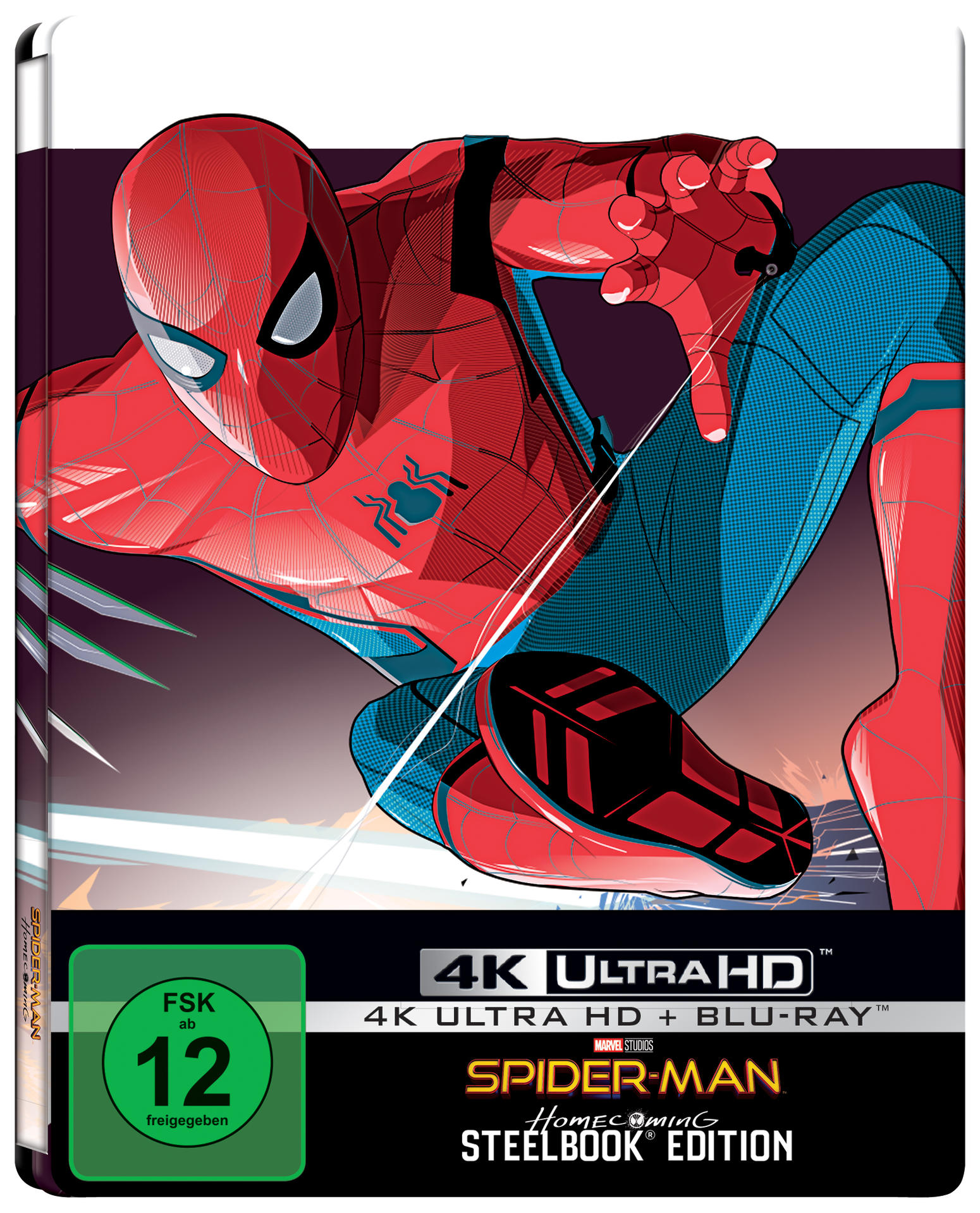 Spider-Man: Homecoming (Exklusives Steelbook) 4K Ultra HD Blu-ray + Blu-ray