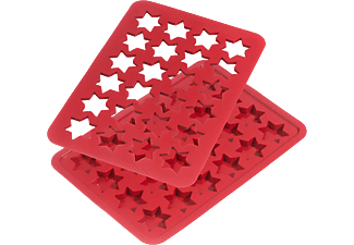 KAISER Forme d'étoile cannelle - Poêle à frire (Rouge)