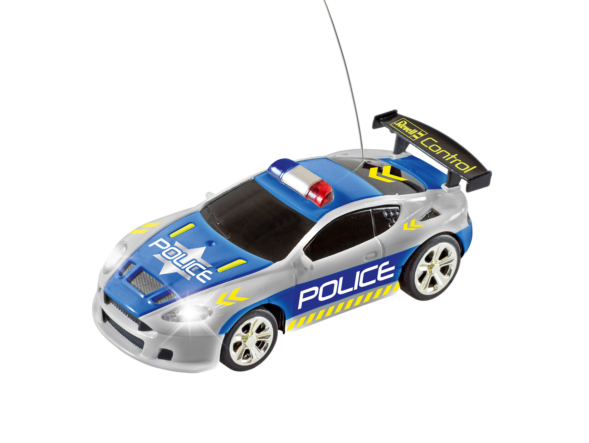 Police RC Mehrfarbig R/C Car MINI REVELL Spielzeugfahrzeug,