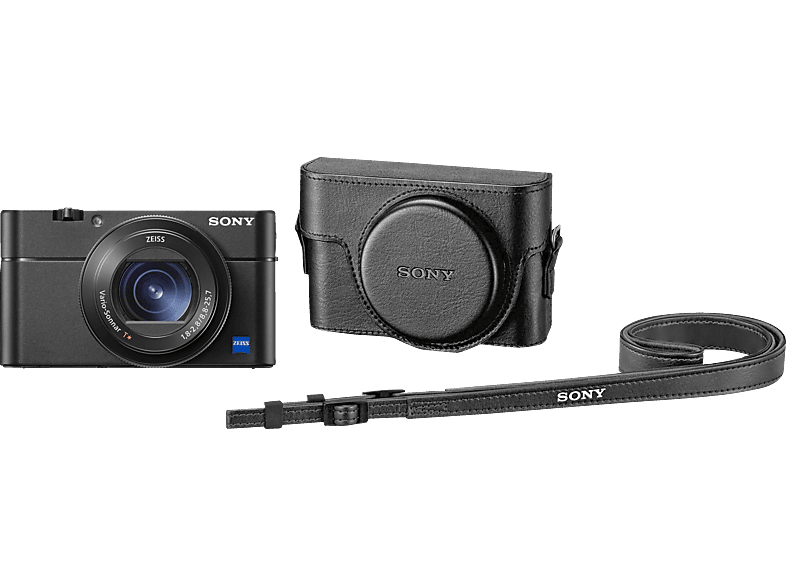 SONY Cyber-shot DSC-RX100 VA Zeiss KIT NFC Digitalkamera Schwarz, , 2.9x opt. Zoom, Xtra Fine/TFT-LCD, WLAN