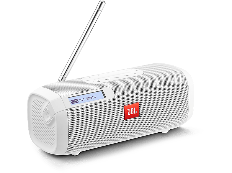 JBL Draagbare radio DAB+ Bluetooth Wit (JBLTUNERWHTEU)