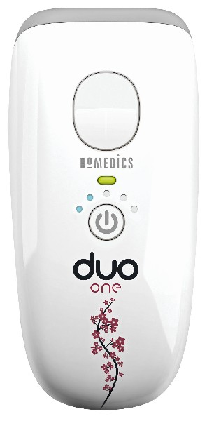 Depiladora IPL - HoMedics HH190-EU, 5 tratamientos, 150000 disparos, Dual, Blanco